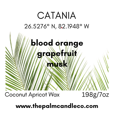 CATANIA blood orange~grapefruit ~musk