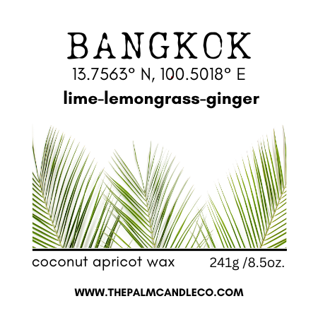 BANGKOK lime~lemongrass~ginger