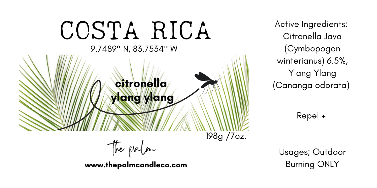 Costa Rica : 9.7489° N, 83.7534° W - 25B Citronella Repel+