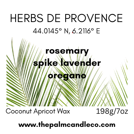 HERBS DE PROVENCE rosemary~spike lavender~oregano