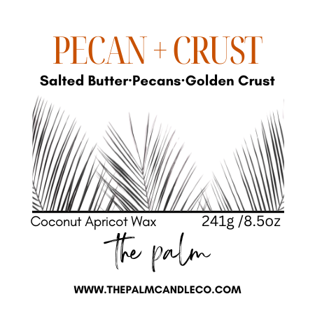 PECAN + CRUST : Salted Butter | Pecans | Golden Crust