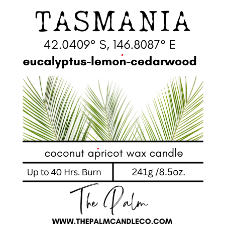 TASMANIA eucalyptus~lemon~cedarwood