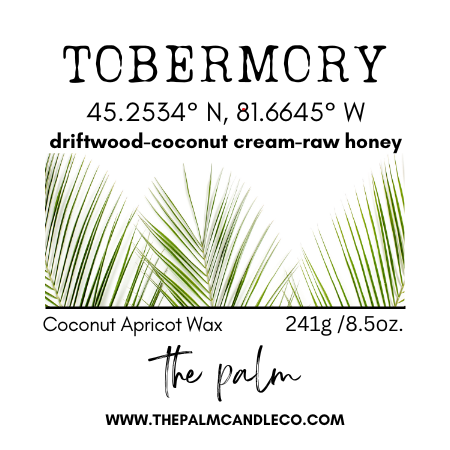 TOBERMORY driftwood~coconut cream~raw honey