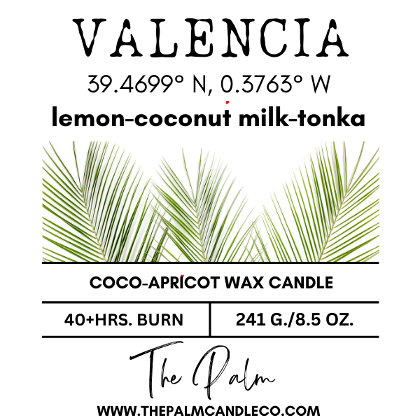 VALENCIA lemon~coconut milk~tonka