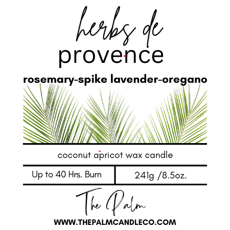 HERBS DE PROVENCE rosemary~spike lavender~oregano