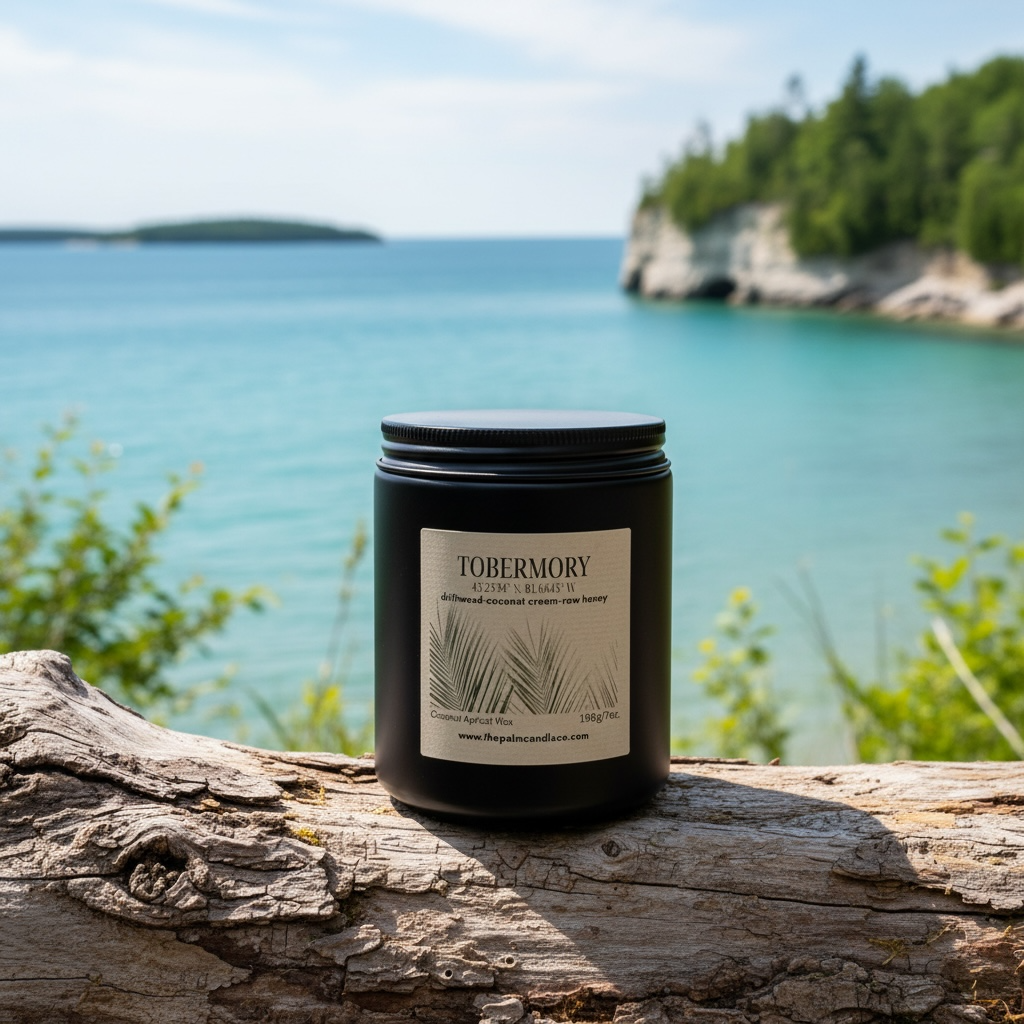 Non-Toxic Coconut Wax | Black Glass Collection | 40+ Hr. Burn