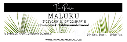 MALUKU: clove~black dahlia~sandalwood