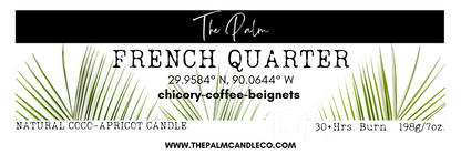 FRENCH QUARTER: chicory~coffee~ beignets
