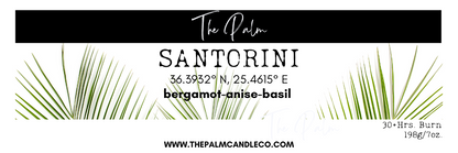 SANTORINI: bergamot~anise~ basil