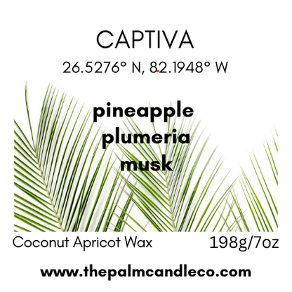 CAPTIVA                        pineapple~                         plumeria~musk