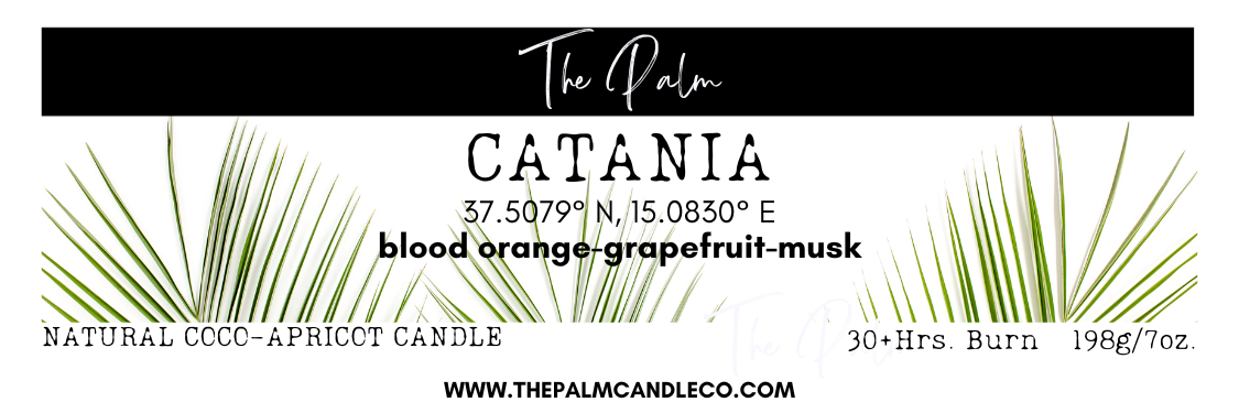 CATANIA                                 blood orange~grapefruit    ~musk
