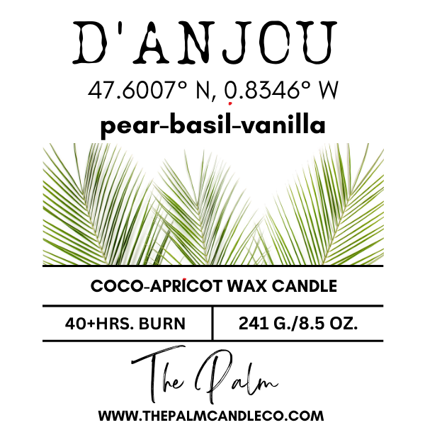 D'ANJOU pear~basil~vanilla