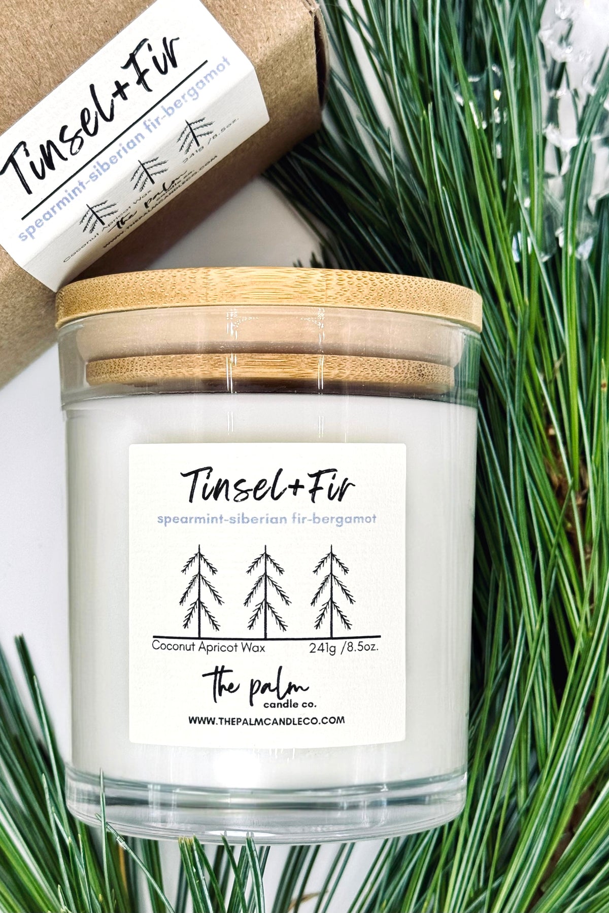 Tinsel+Fir - spearmint+siberian fir+bergamot
