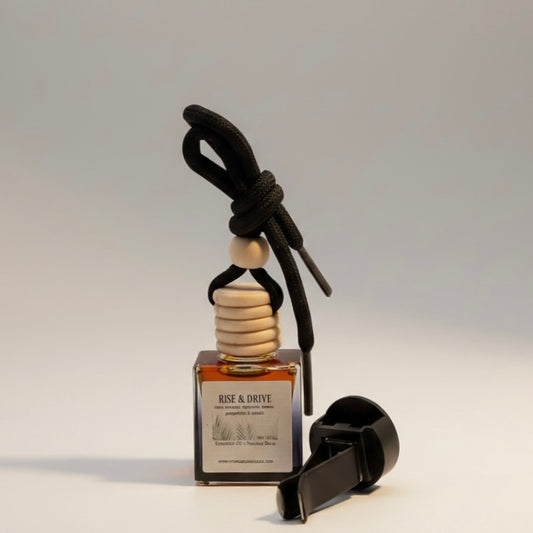 Rise & Drive | Essential Oil Car Micro Diffuser | Non-Toxic | Non-VOC