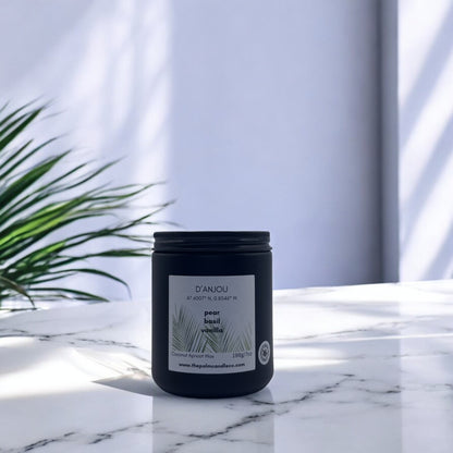D'ANJOU: pear~basil~vanilla