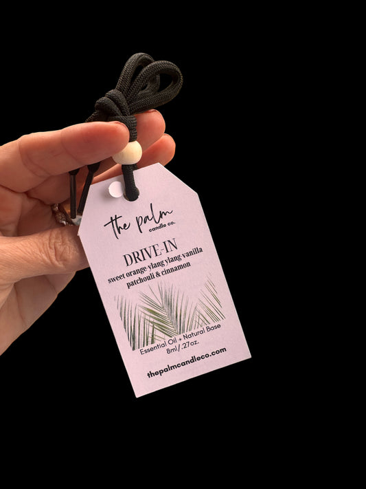 Drive-In | Ylang+Patchouli |  Essential Oil Car Micro Diffuser | Non-Toxic | Non-VOC