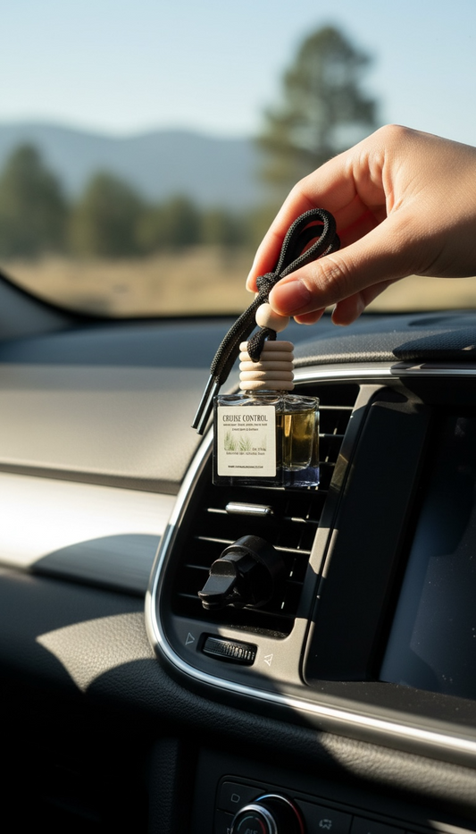 Cruise Control | Pine+Spruce | Essential Oil Car Micro Diffuser | Non-Toxic | Non-VOC