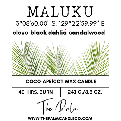 MALUKU clove~black dahlia~sandalwood