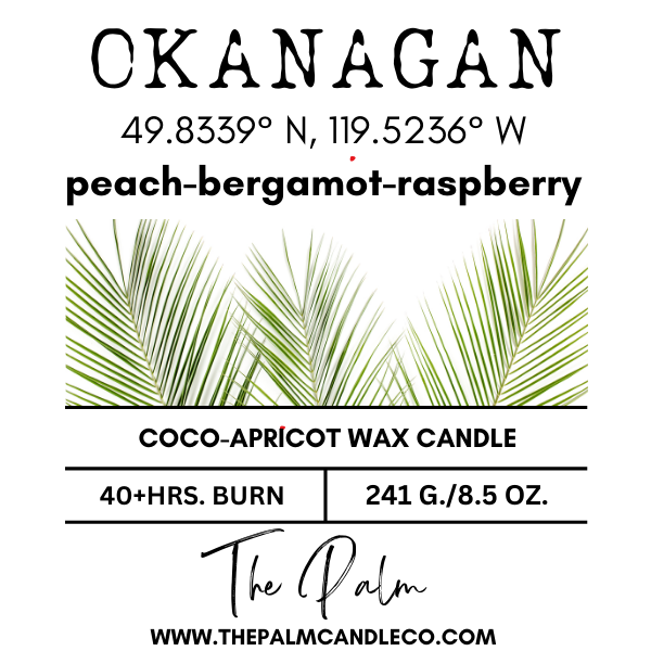 OKANAGAN peach~bergamot~raspberry