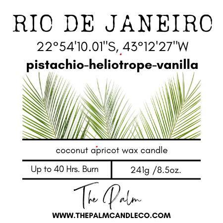 RIO DE JANEIRO pistachio~heliotrope~vanilla