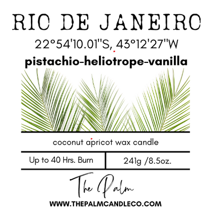 RIO DE JANEIRO pistachio~heliotrope~vanilla