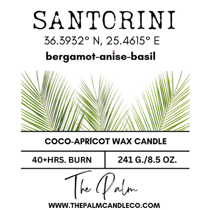 SANTORINI bergamot~anise~basil